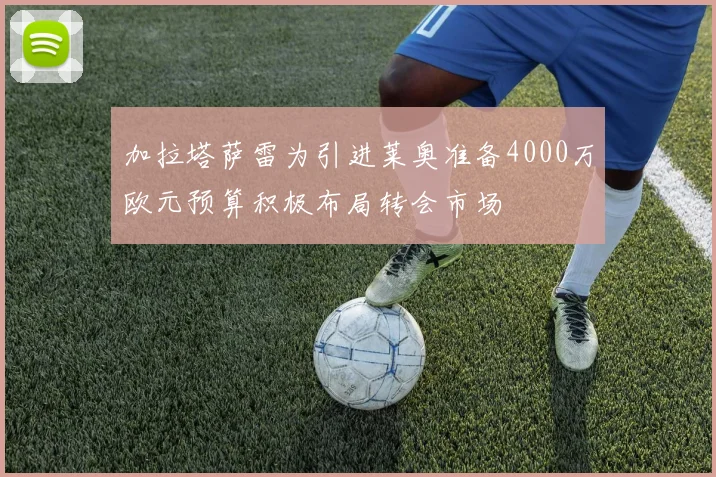 加拉塔萨雷为引进莱奥准备4000万欧元预算积极布局转会市场