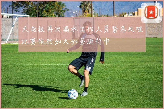 天花板再次漏水工作人员紧急处理比赛依然如火如荼进行中